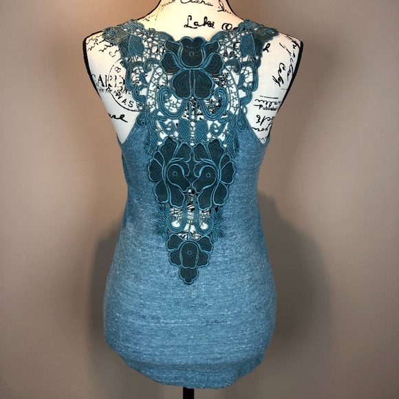 crochet back tank top